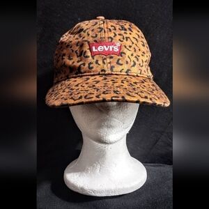 "Levi's Strauss" Leopard Print Baseball Cap